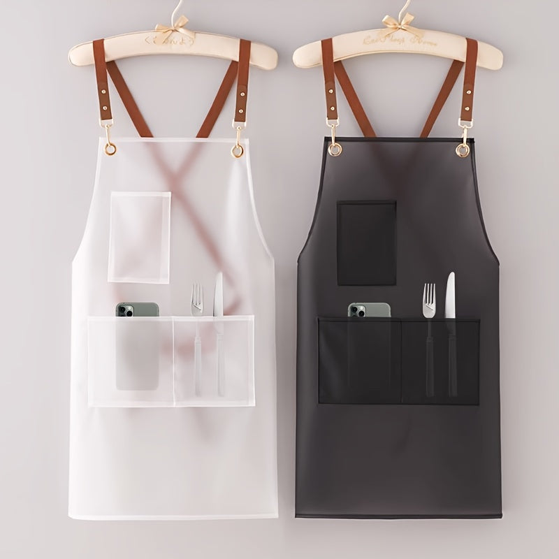 New Apron Waterproof And Oil-proof Strap