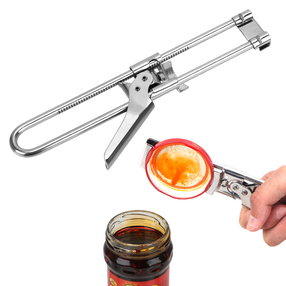 Kitchen Accessories Gripper Can Opener Manual Stainless Steel