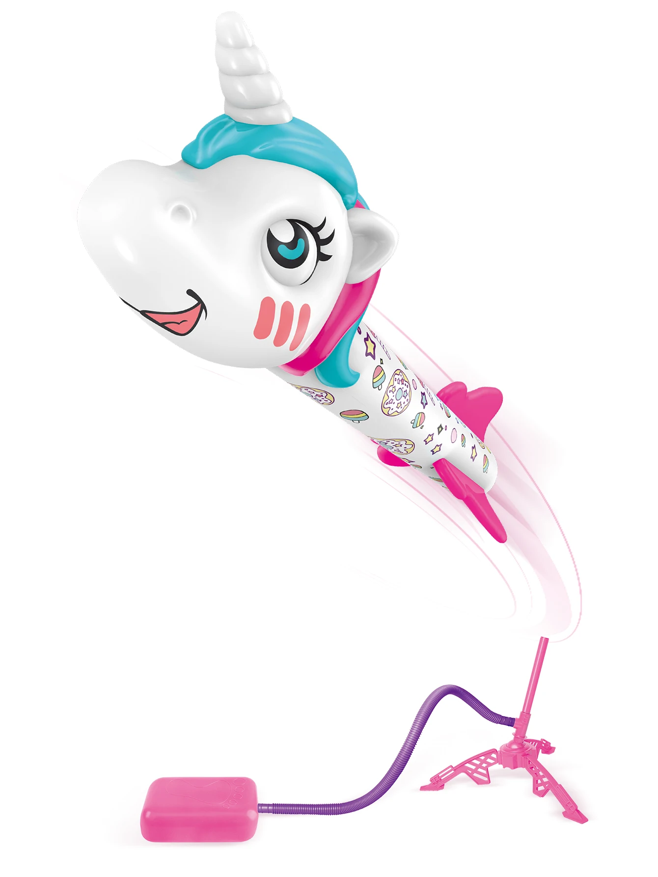 Unicorn Flying Dinosaur Rocket Launcher