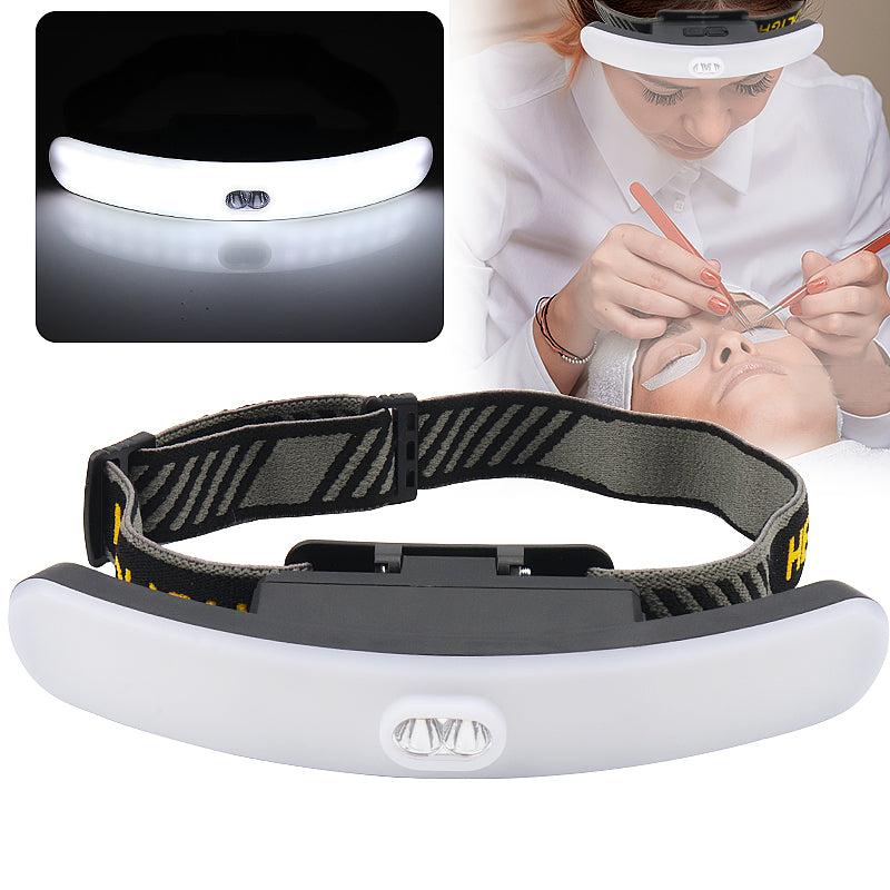 Led Headlamp Usb Rechargeable For Eyelash Extension Grafting Lamp Eye Protection