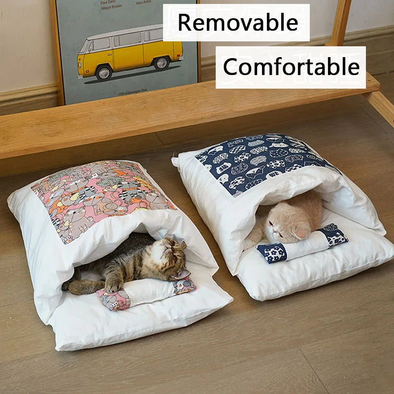 Cats Bed House Home Supplies Products for Adult Cats Large Pet Dog Bed