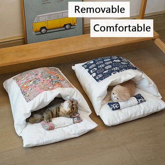 Cats Bed House Home Supplies Products for Adult Cats Large Pet Dog Bed