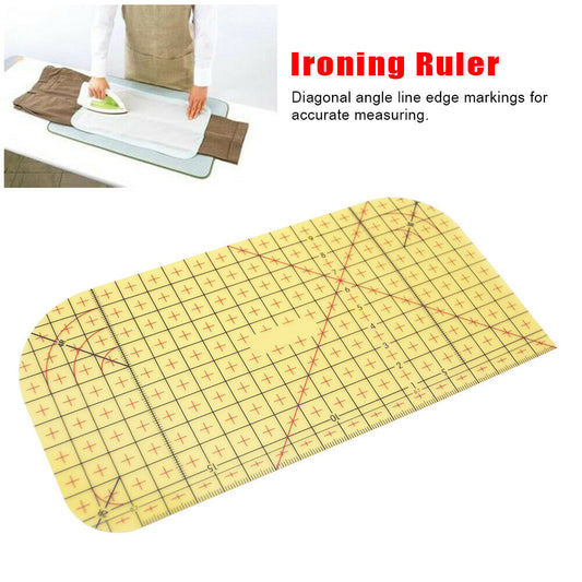 1/2pcs DIY Hot Ironing Ruler Sewing Tools Patch