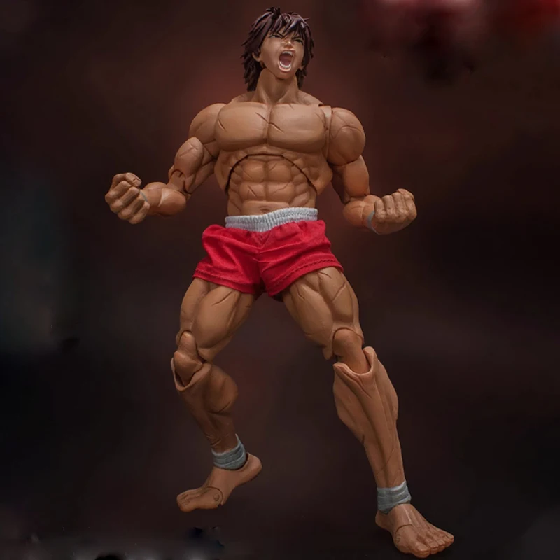 17cm Hanma Baki Ko Storm Grappler Baki Anime Figures