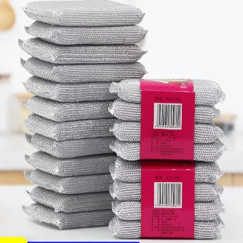 4pcs, Kitchen Dishwashing Sponge, Does Not Hurt Pot Brush Pot Artifact