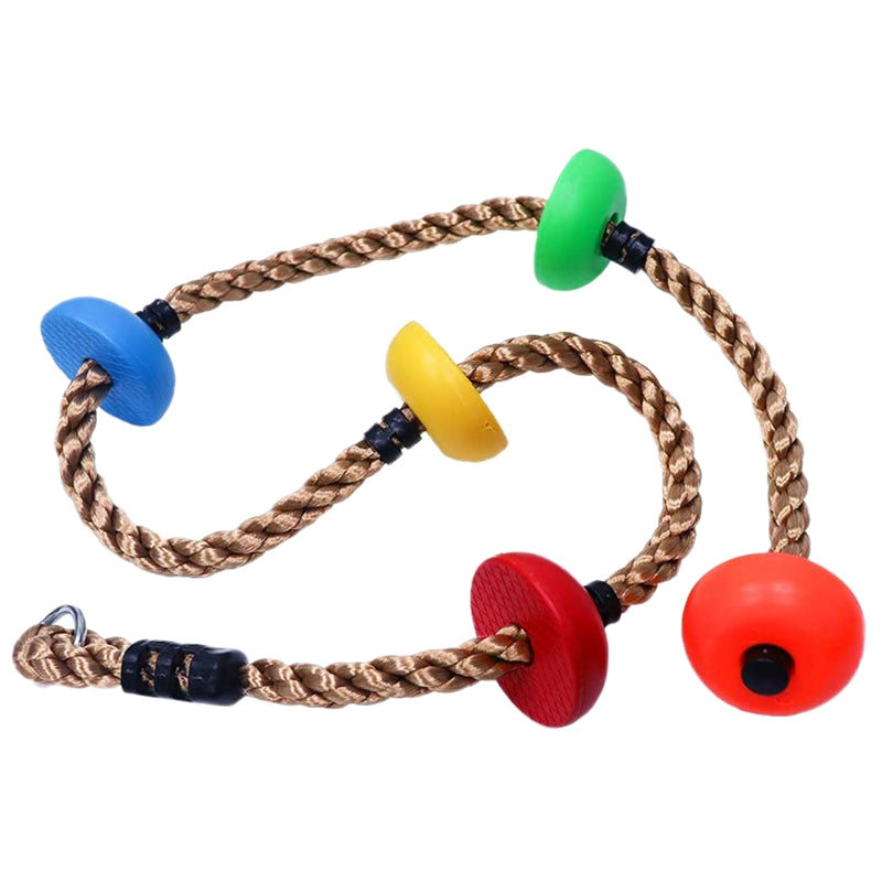 Kids Climbing Ropes Children Swing Disc Climbing