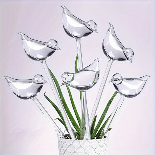 5 Packs Bird-Shaped Self-Watering Globes Perfect For Automatic Flower Watering