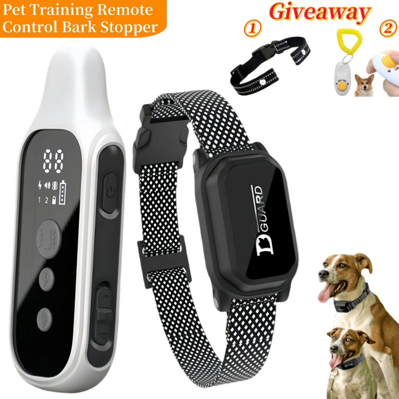 800m Digital Dog Training Collar Waterproof Rechargeable Remote Control Pet