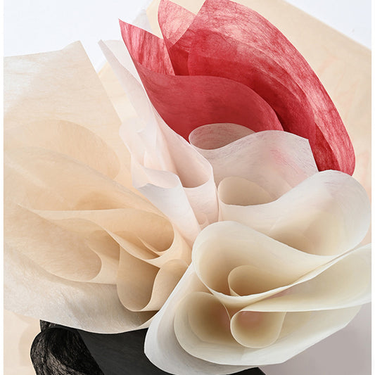 40pcs flower arrangement wrapping paper, cotton flower wrapping