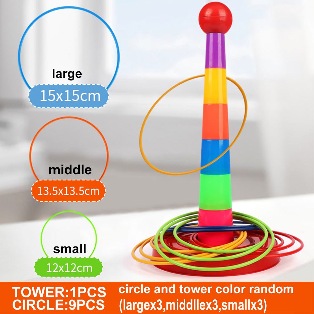 Children Throw Circle Game