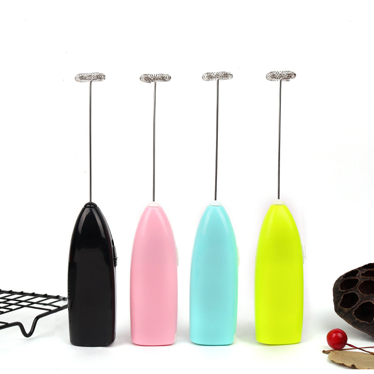 Mini Portable Handheld Electric Egg Beater Mixer Coffee Whisk Blender