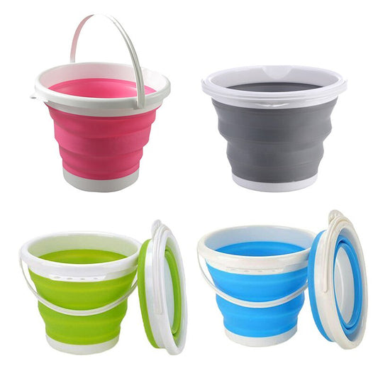 3L Collapsible Bucket Portable Folding Water Bucket Car Washing