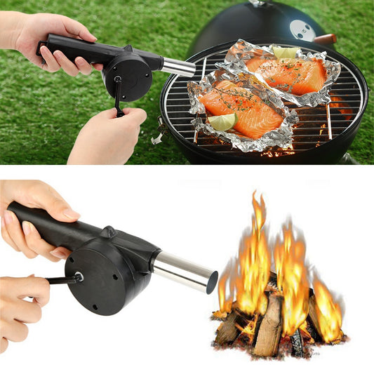 Picnic Camping Accessories BBQ Tools Portable Barbecue Fan