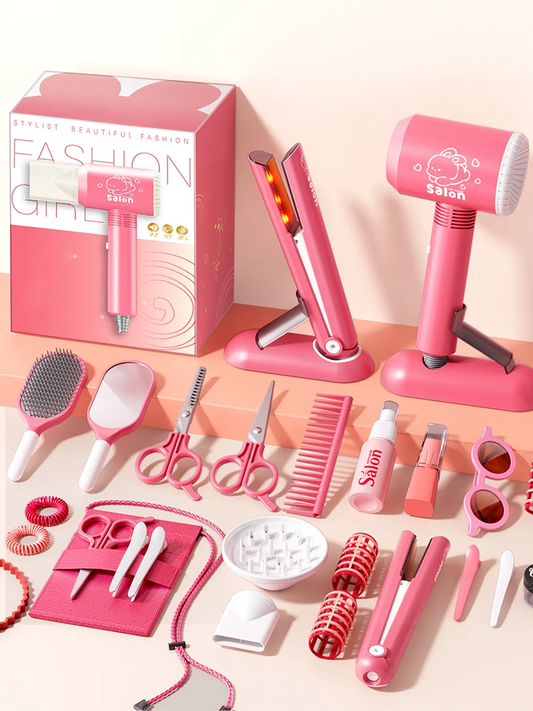 Kids Make Up Toys Simulation Haircut Kit Children's