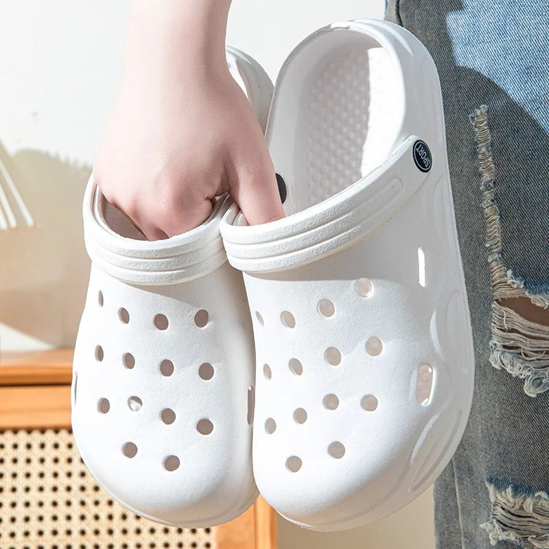 Summer Hollow Out Closed Toe Non-slip Sandals Soft Bottom SandalsMen