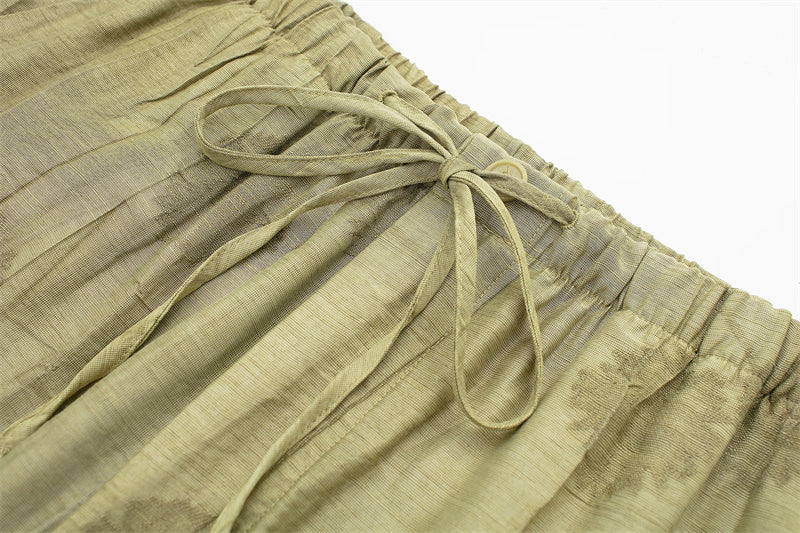 Women's Set New Fashion Spring Jacquard Loose Ladies