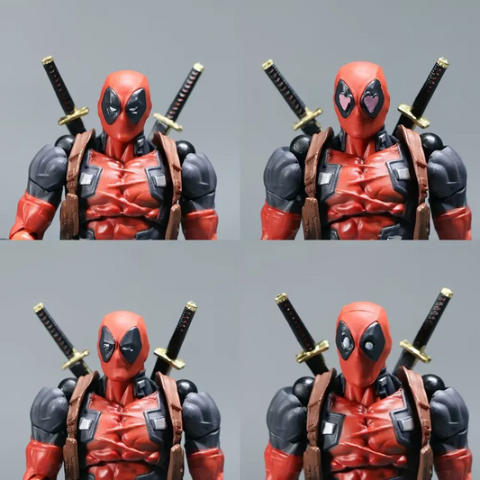AMAZING YAMAGUCHI Deadpool & Wolverine 2.0 Grey Action Figure