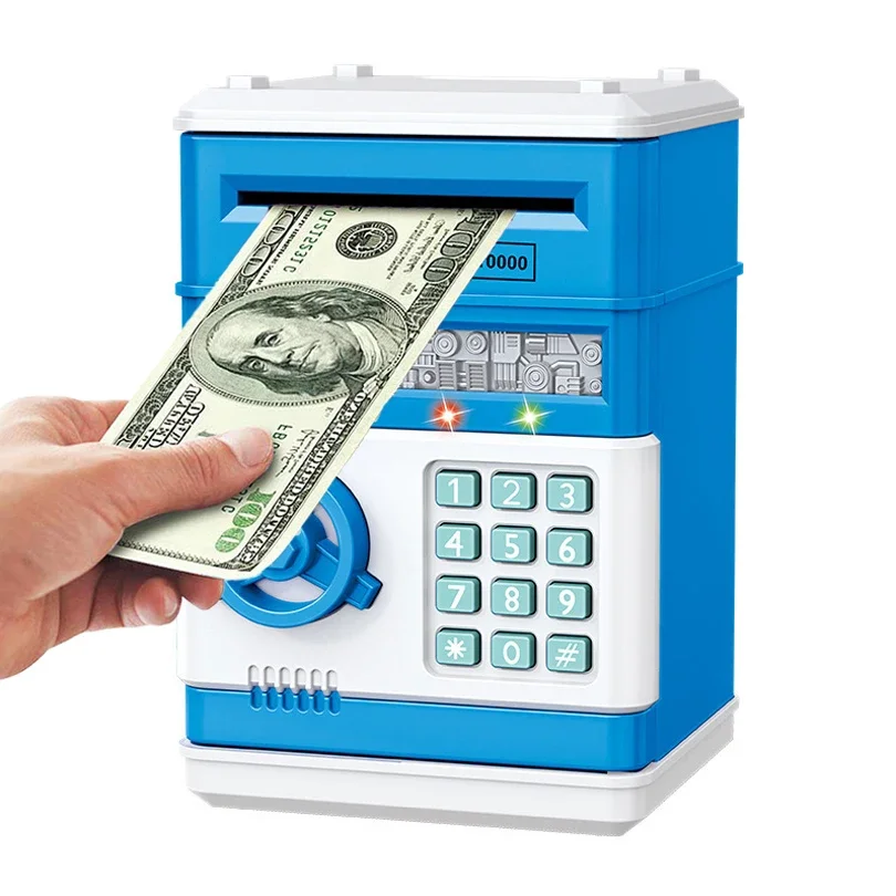 Automatic Piggy Bank with Password Lock and Counter
