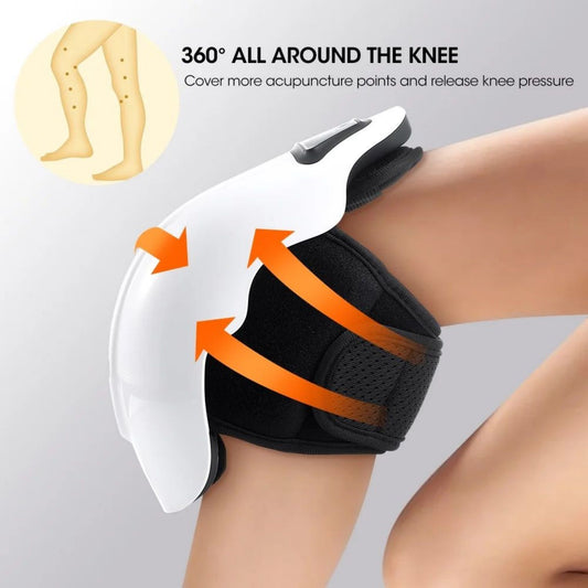 Electric Heating Massage Knee Pad Wireless Heated Knee Massager