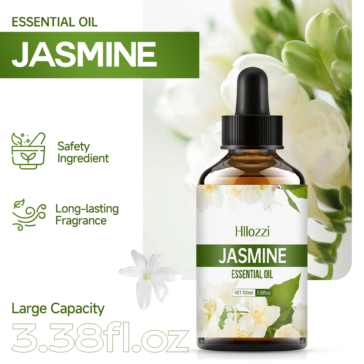 Jasmine essential oil for body massage