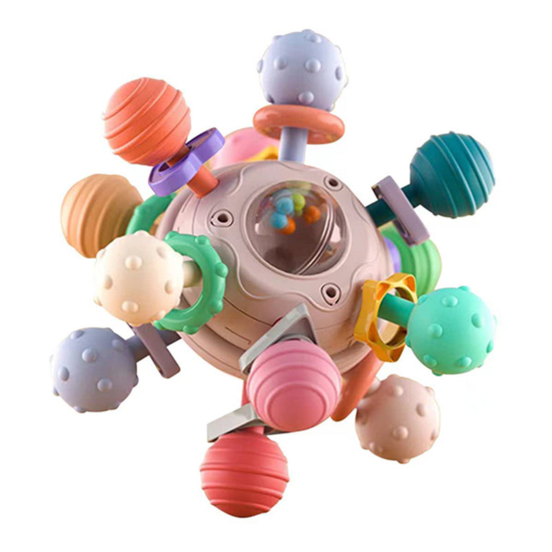 Montessori Baby Teething Toys Sensory Chew Teething Ball Rattle