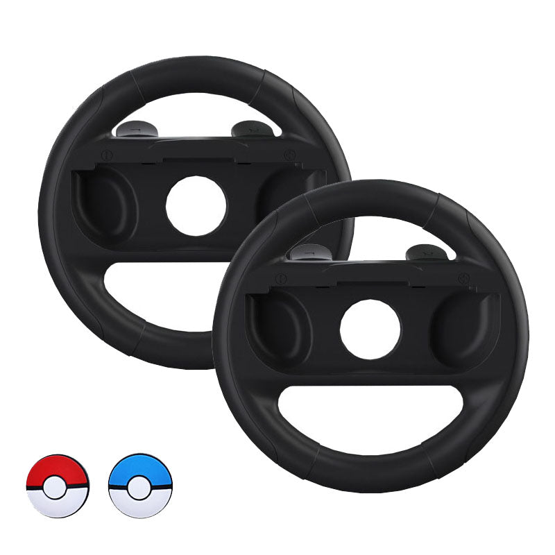 2 pcs/Lot Racing Steering Wheels for Switch OLED Joy