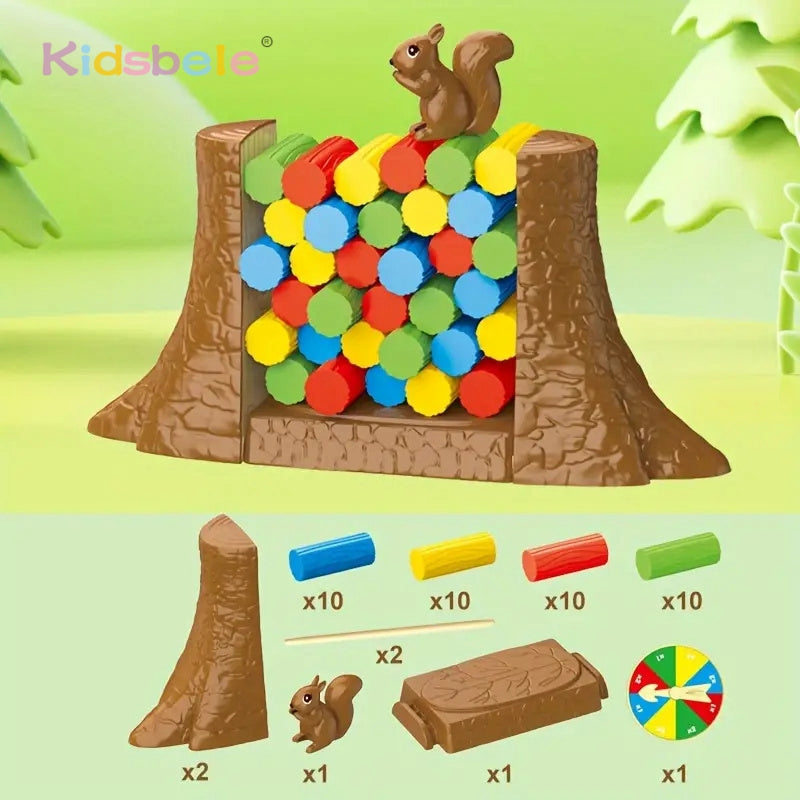 Kids Balance Tower Board Game Stacking Blocks Puzzle Toy