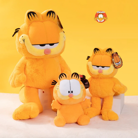 Kawaii Soft Plush Toys Cute Cartoon Garfield Cat Odie Stuffed Animals