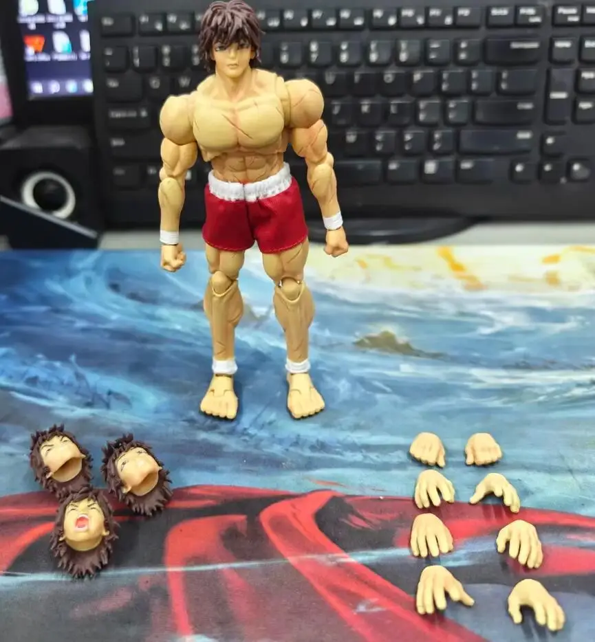 17cm Hanma Baki Ko Storm Grappler Baki Anime Figures
