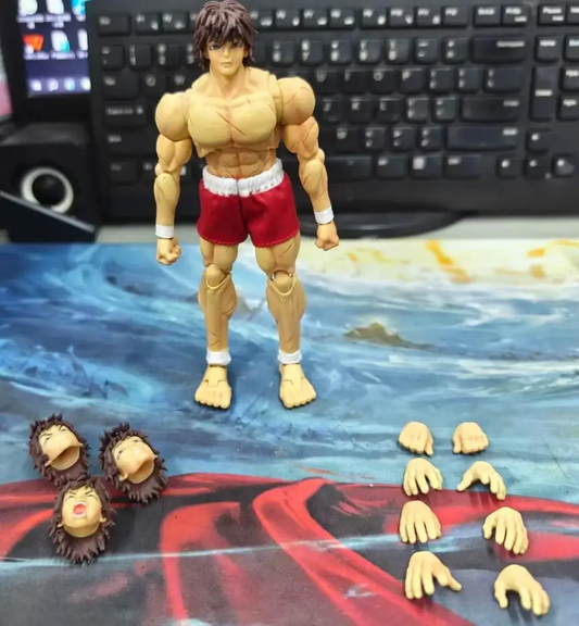 17cm Hanma Baki Ko Storm Grappler Baki Anime Figures