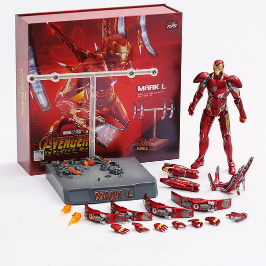 ZD Original Iron Man 1/10 MK50 Magnetic Attraction Light LED Float