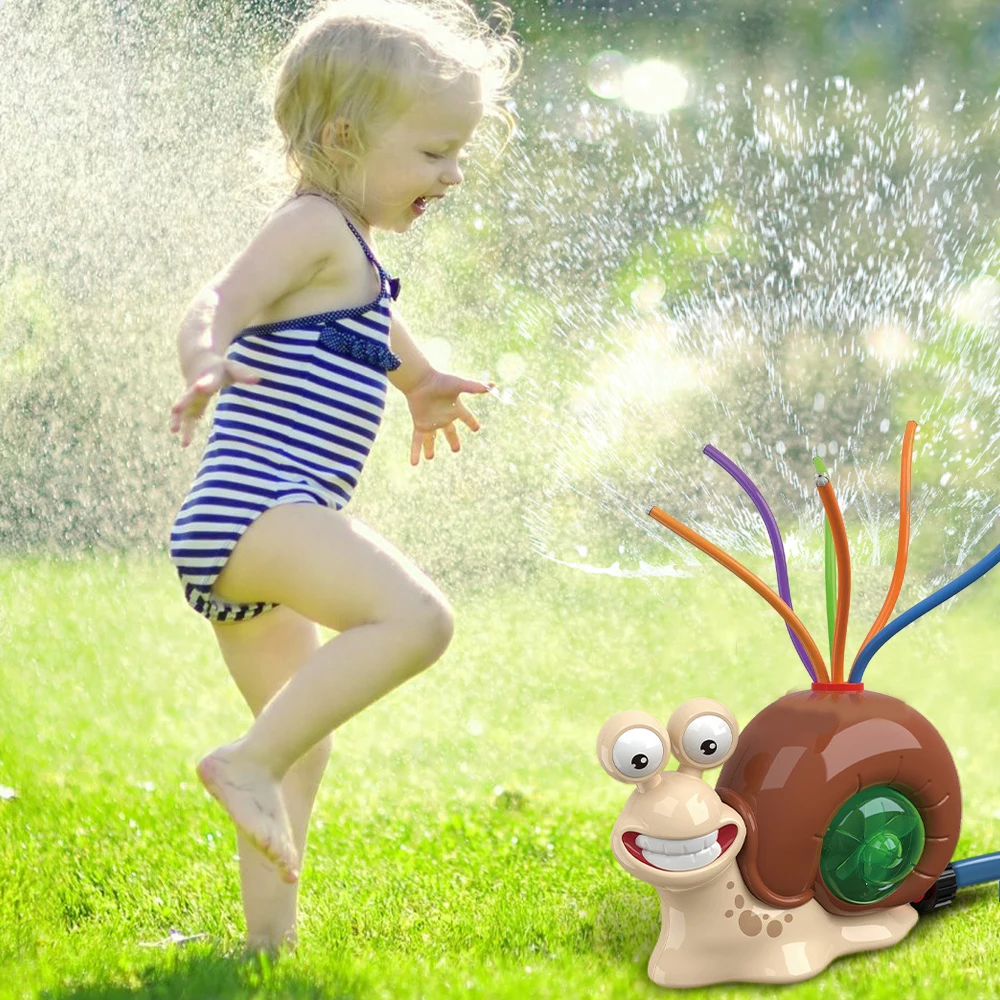Cartoon Snail Water Sprinkler Outdoor