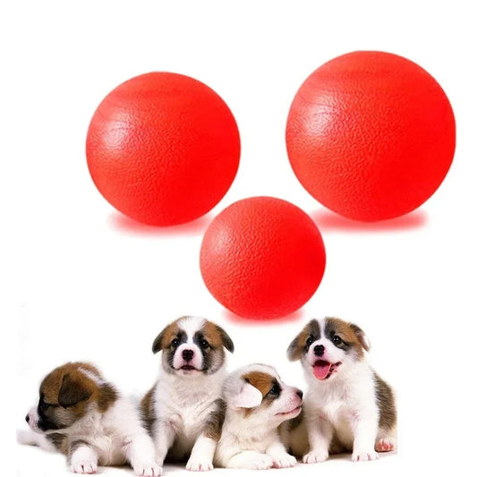 Rubber Ball Pet Dog Toy Training Chew Play Fetch Bite Toys Dog