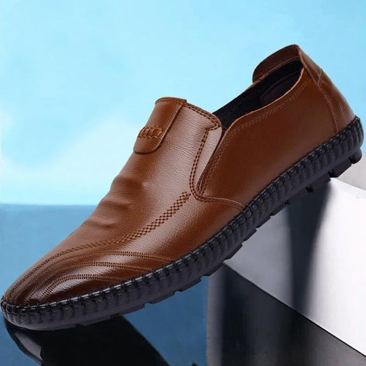 2024 Hot Selling Men's Sneakers Comfortable Men's Leather Shoes