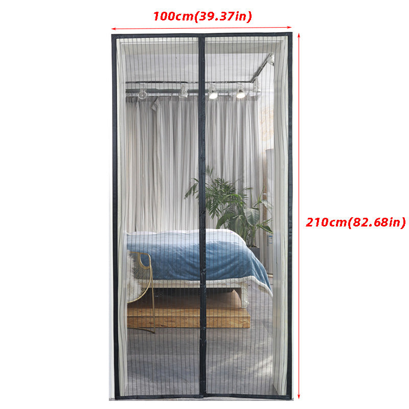 1PC New Magnetic Screen Door Curtain Anti-Mosquito Net Fly