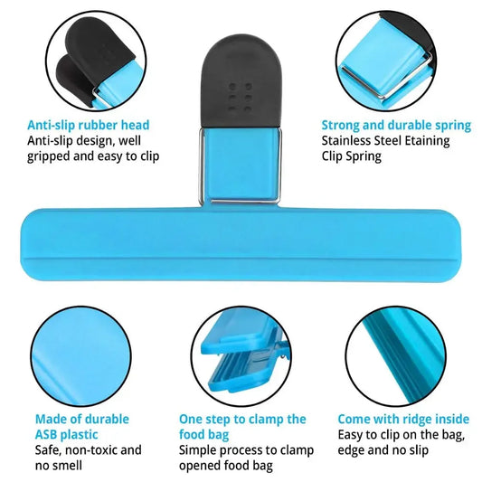 Portable Bag Clips Kitchen Storage Food Snack Seal