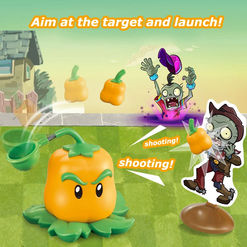 New Plants Vs Zombies 2 Pepper-pult Chili Pitcher Toy