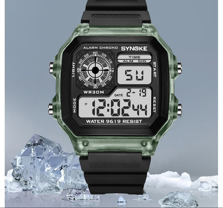 Digital Watches Men Sports Luminous