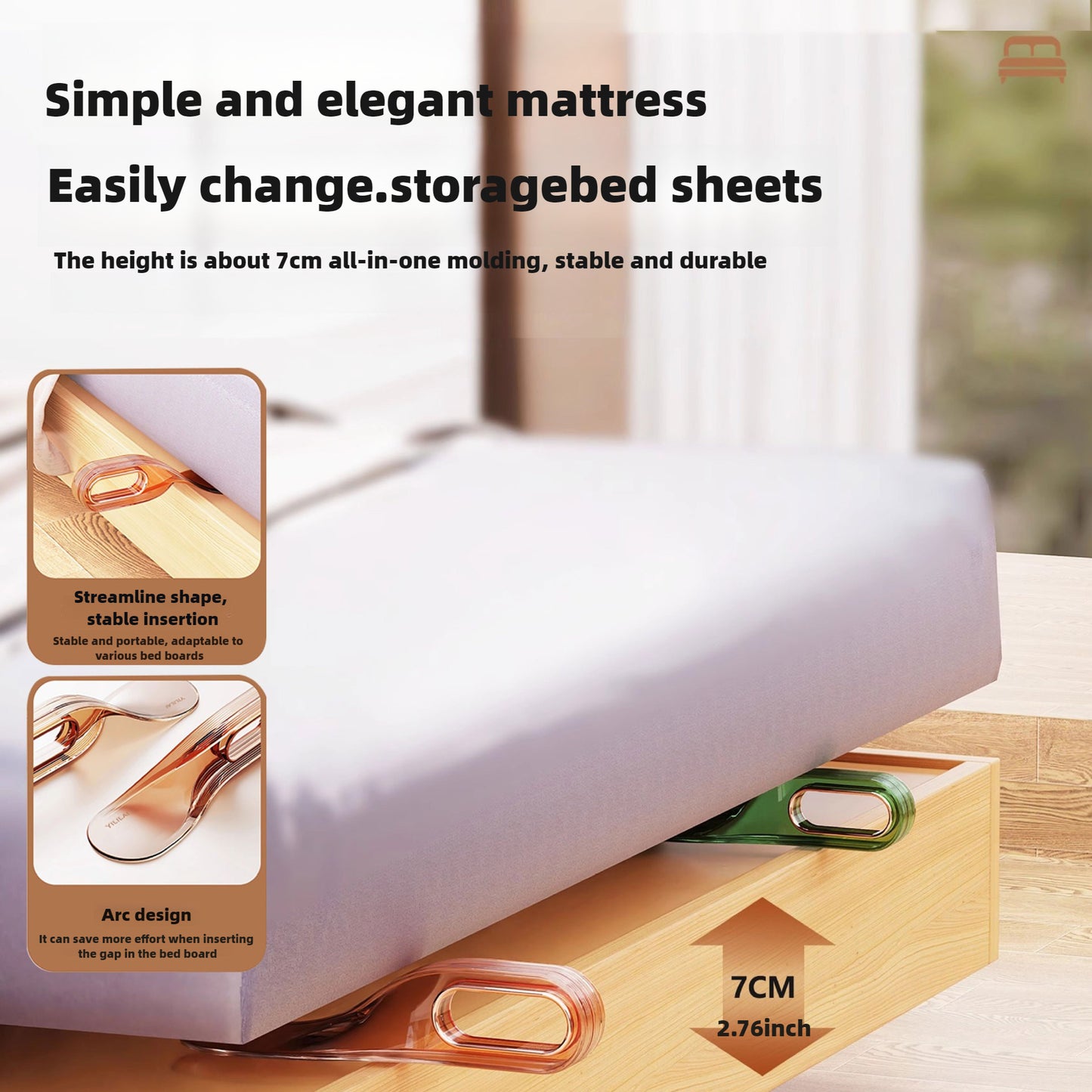 Sheet Changing Portable Tool Mattress Lifter