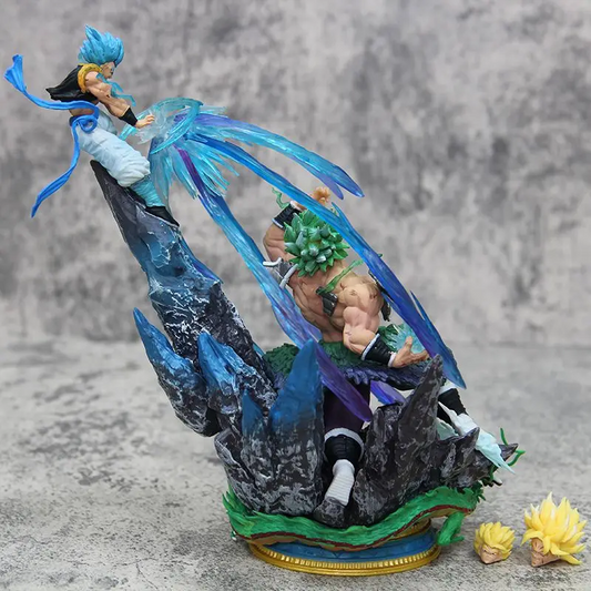 Anime Dragon Ball GK Broli Vs Vegeta Peak Battle