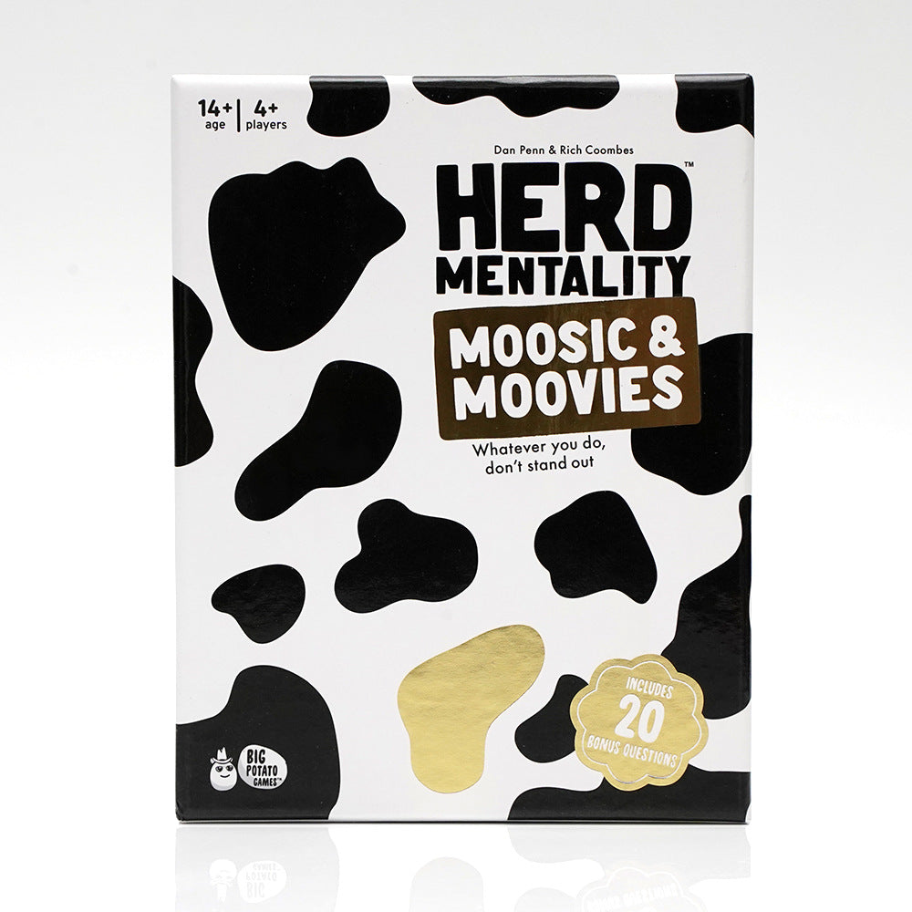 Herd Mentality and Moovies Edition Board Game