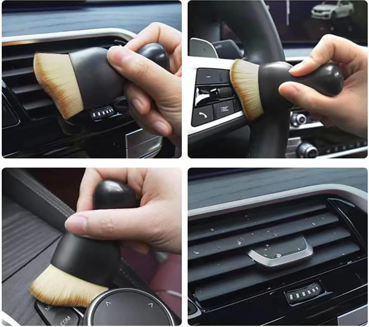 Car Interior Cleaning Brush Keyboard Air Conditioner Camera Thick Soft