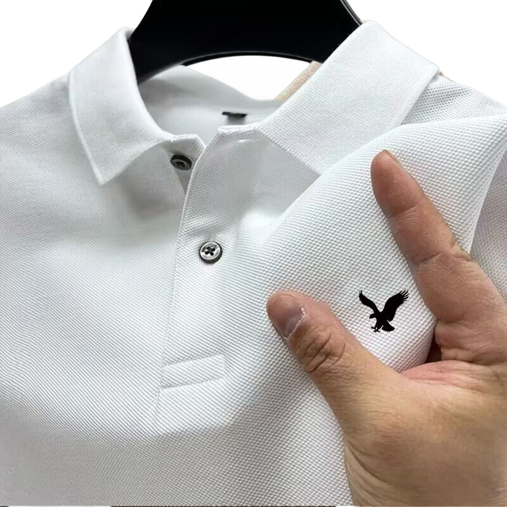Summer New Shirt Men's Lapel Casual Versatile Business High Quality