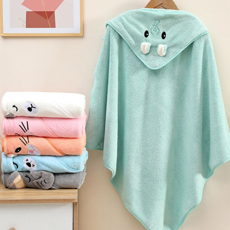 Cute Bath Towel for Baby Soft Absorbent Towel