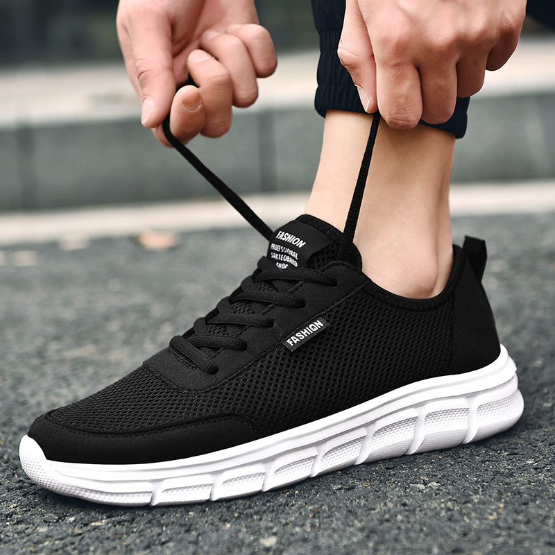 New Sneakers Men's Breathable Mesh Lightweight Casual Walking Man Shoes