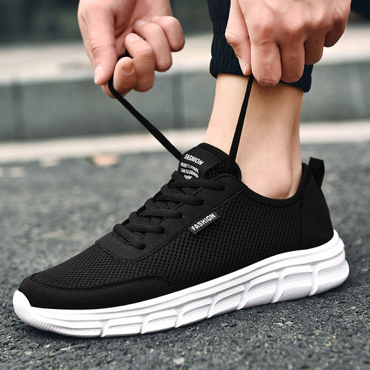 New Sneakers Men's Breathable Mesh Lightweight Casual Walking Man Shoes