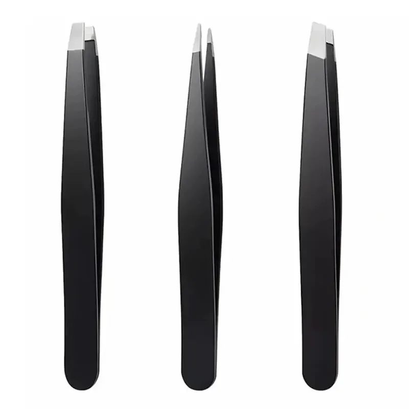 Premium Stainless Steel Eyebrow Tweezers Set