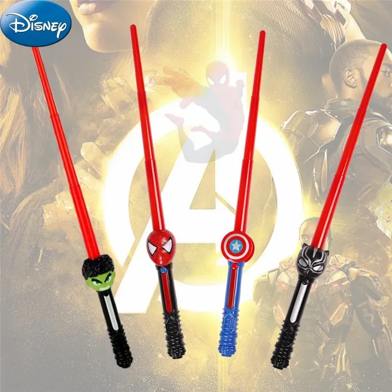 LED Light Sound Superhero Sword Figurines Hulk