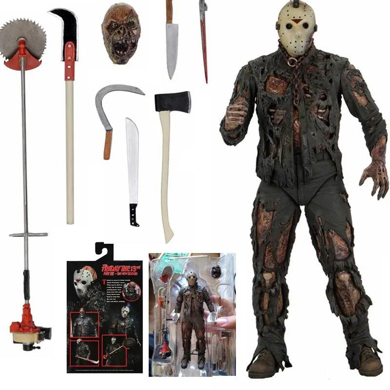 NECA Friday The 13th Figure Toys Freddy Jason  Action Figure