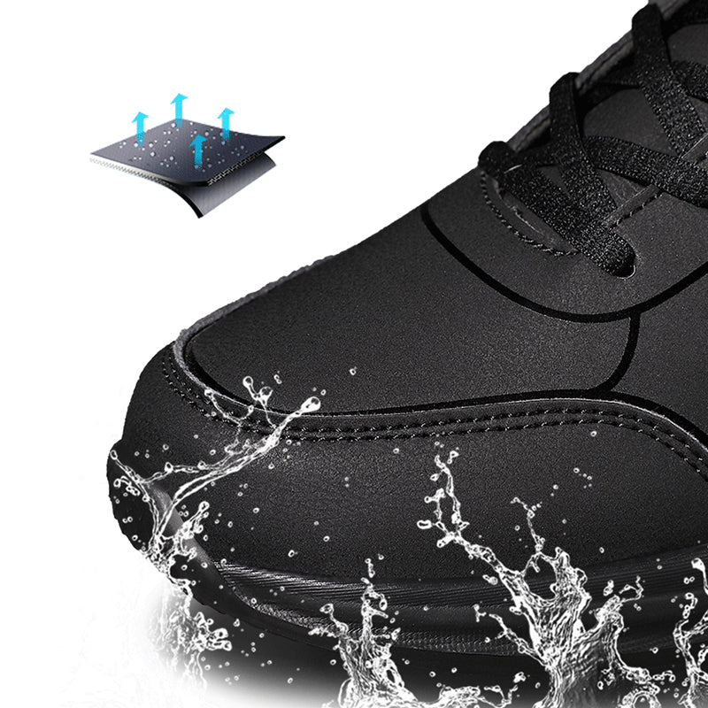 New Men Running Shoes Winter Warm Male Sneakers Anti-slip Breathable Men's Walking Shoes